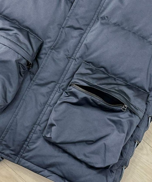 KIIT(キート)の「KIIT BODYARMOR DOWN VEST (KIP-V58-500)(ダウンベスト・メンズ・ライトベージュ/ブルー/ブラック・1/2/3)」の5枚目の写真