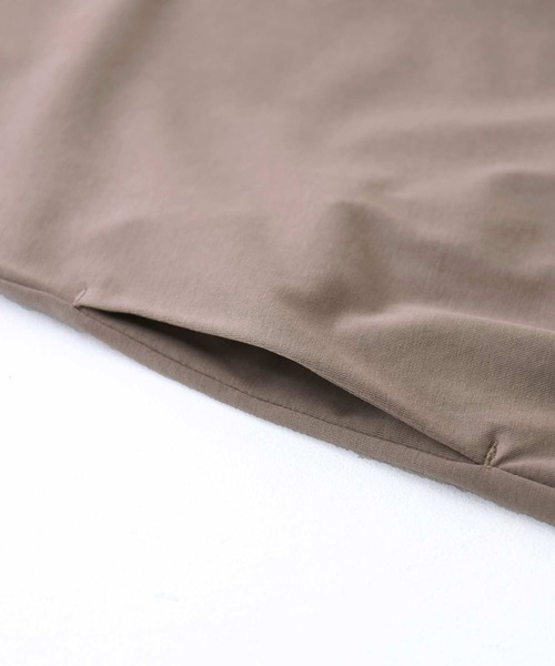 n'OrLABEL（ノアールレーベル）の「【機能素材】『配色ポロワンピース』（ワンピース・レディース・ブラック/モカ・FREE）」の10枚目の写真