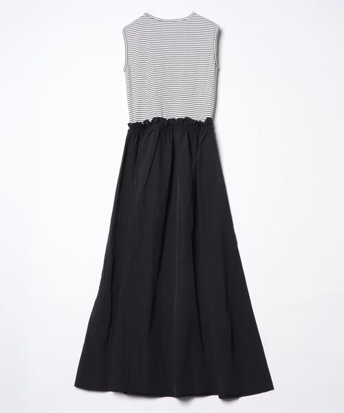 Per sist ence(パーシエンス)の「Per sist ence/パーシエンス ドロストドッキングノースリーブワンピ(ワンピース・レディース・ブラック・FREE)」の2枚目の写真