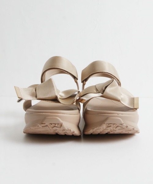 tocco closet（トッコ　クローゼット）の「サテンテープリボンサンダル（サンダル・レディース・ブラック/グレー・M/L/LL）」の14枚目の写真