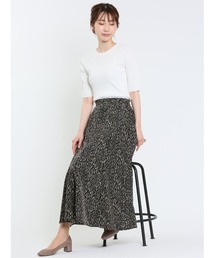 m.f.editorial | エムエフエディトリアルレディース/m.f.editorial:Women プリント マーメイドスカート(スカート)