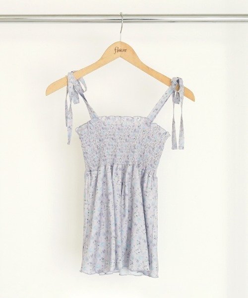 flower(フラワー)の「ブルーミングリボンビスチェ(キャミソール・レディース・イエロー/ピンク・FREE)」の21枚目の写真