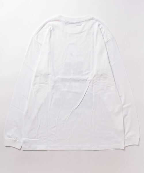 THE Nookie（ザヌーキー）の「【W】【it】【THE nookie LOVE Mitsuha Higuchi】PORTRAIT L/S TEE（Tシャツ/カットソー・レディース・ホワイト/ブラック・LARGE/MEDIUM）」の8枚目の写真