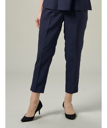 Perfect Suit FActory | 【セットアップ可能】麻調メッシュパンツ　ベージュ/ネイビー(スーツパンツ)