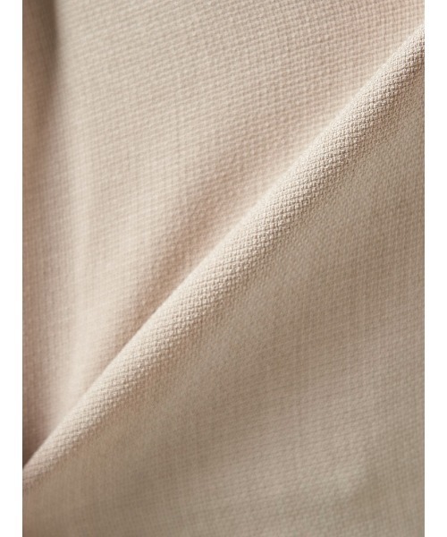 Perfect Suit FActory（パーフェクトスーツファクトリー）の「【セットアップ可能】麻調メッシュパンツ　ベージュ/ネイビー（スーツパンツ・レディース・ネイビー/ベージュ・S/M/SS/L）」の3枚目の写真