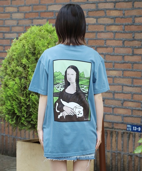 RIPNDIP(リップンディップ)の「RIPNDIP/リップンディップ Nermal Lisa Pocket Tee Tシャツ(Tシャツ/カットソー・メンズ・グレイッシュブルー・L/XL/M)」の10枚目の写真
