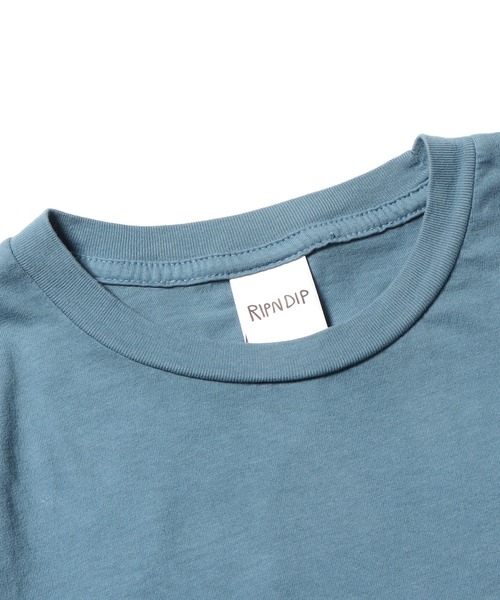 RIPNDIP(リップンディップ)の「RIPNDIP/リップンディップ Nermal Lisa Pocket Tee Tシャツ(Tシャツ/カットソー・メンズ・グレイッシュブルー・L/XL/M)」の11枚目の写真