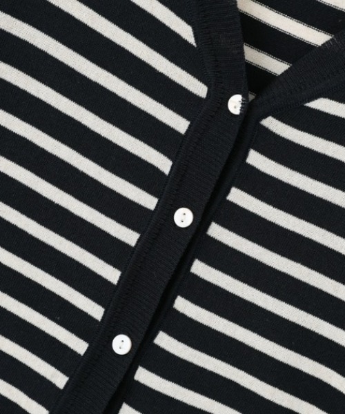 deux amour（ドゥーザムール）の「ボーダーカーデアンサンブル（アンサンブル・レディース・ホワイト/ネイビー・FREE）」の11枚目の写真