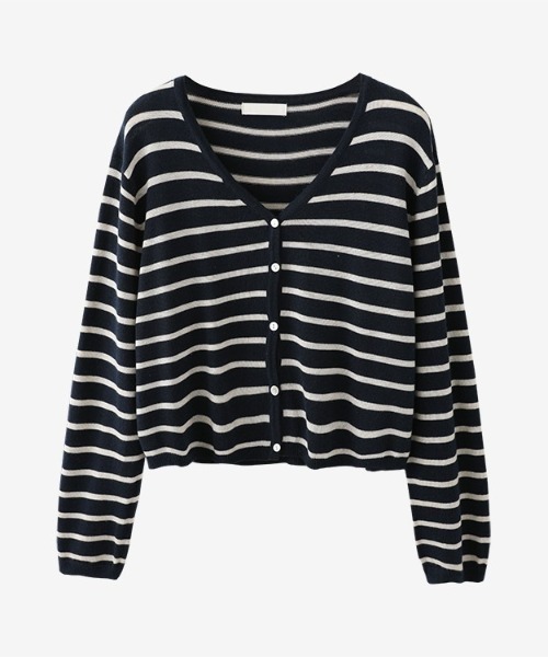 deux amour（ドゥーザムール）の「ボーダーカーデアンサンブル（アンサンブル・レディース・ホワイト/ネイビー・FREE）」の13枚目の写真