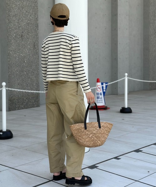 deux amour（ドゥーザムール）の「ボーダーカーデアンサンブル（アンサンブル・レディース・ホワイト/ネイビー・FREE）」の22枚目の写真