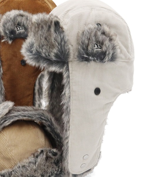 ニューエラ パイロットキャップ トラッパー コーデュロイ NEW ERA ニューエラ キャップ トラッパー パイロットキャップ
