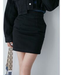 MURUA | ハイウエストステッチミニスカート(スカート)