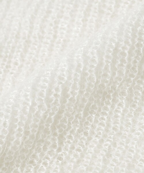 coen（コーエン）の「シアーモヘアミックスカーディガン（カーディガン/ボレロ・レディース・ライトグレー/ブラック/オフホワイト/ライム・M/L）」の15枚目の写真