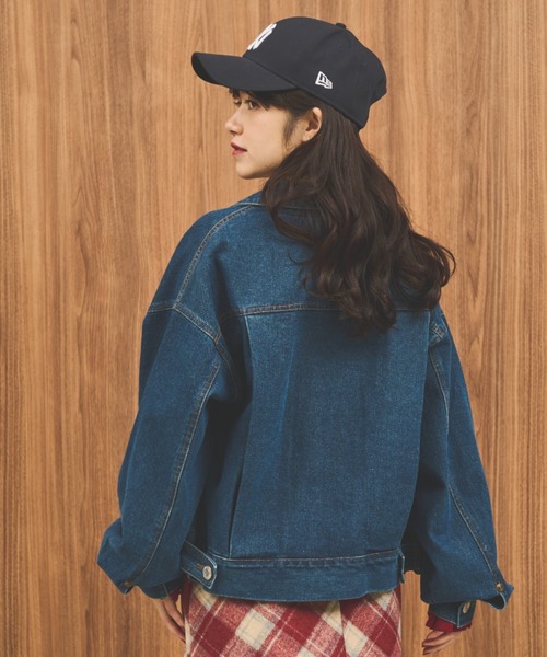 MELLOW / メロウ ◇デニムジャケット/刺繍/インディゴ/サイズL