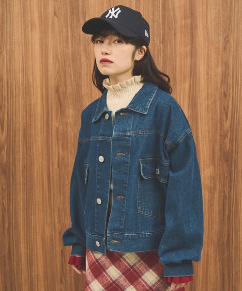 完売品！mellow メロウ　デニムジャケット　サイズL MELLOW(メロー)/ YOUR LOCAL DENIM JACKET -ブラック- | Blue in Green
