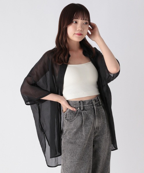 シアーBIGシャツ（半袖）967864