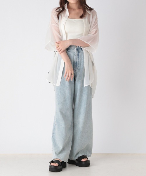 シアーBIGシャツ（半袖）967864