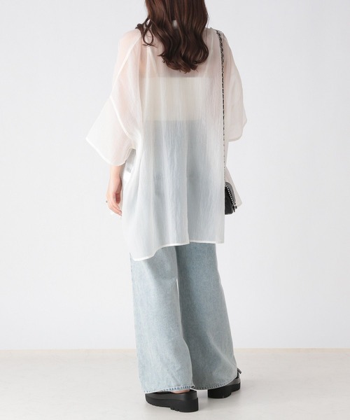 シアーBIGシャツ（半袖）967864