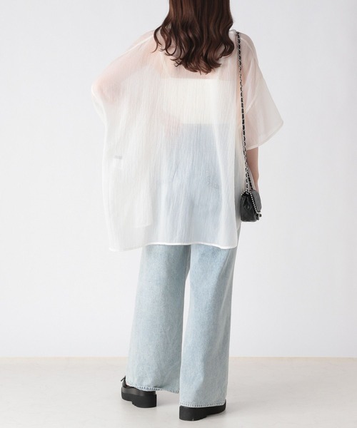 シアーBIGシャツ（半袖）967864