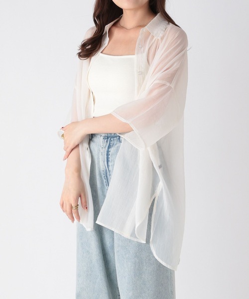 シアーBIGシャツ（半袖）967864