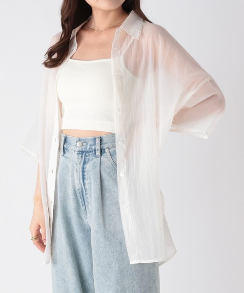 シアーBIGシャツ（半袖）967864