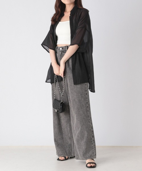 シアーBIGシャツ（半袖）967864