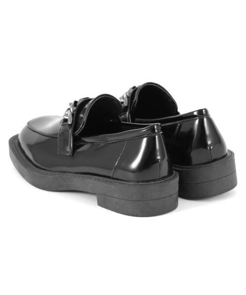 Figments（フィグメンツ）の「ビットスクエアローファー（ローファー・レディース・ブラック・SMALL/MEDIUM）」の3枚目の写真