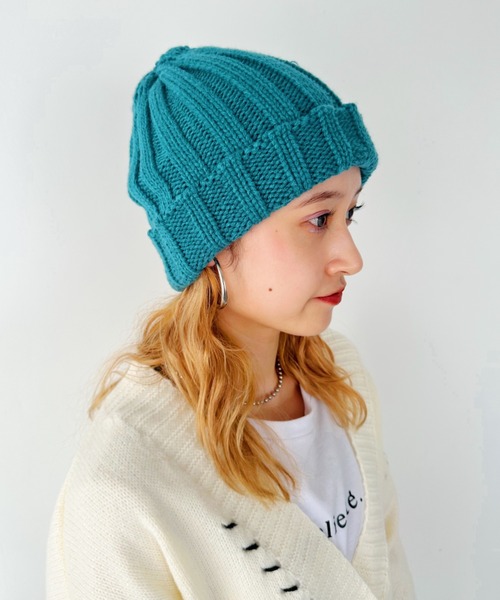 セール】太リブニットキャップ（ニットキャップ/ビーニー）｜CLEA