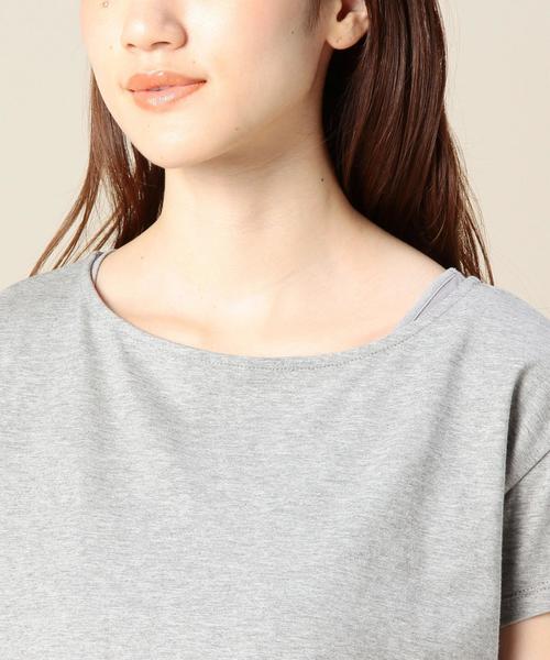 BEAUTY&YOUTH UNITED ARROWS（ビューティーアンドユースユナイテッドアローズ）の「BY 裾オパールカサネプルオーバー 3 ◆（Tシャツ/カットソー・レディース・ホワイト/グレー/ネイビー・フリー）」の13枚目の写真