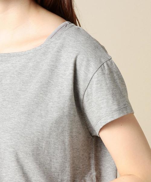 BEAUTY&YOUTH UNITED ARROWS（ビューティーアンドユースユナイテッドアローズ）の「BY 裾オパールカサネプルオーバー 3 ◆（Tシャツ/カットソー・レディース・ホワイト/グレー/ネイビー・フリー）」の14枚目の写真