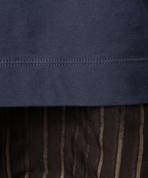 BEAUTY&YOUTH UNITED ARROWS（ビューティーアンドユースユナイテッドアローズ）の「BY 裾オパールカサネプルオーバー 3 ◆（Tシャツ/カットソー・レディース・ホワイト/グレー/ネイビー・フリー）」の21枚目の写真