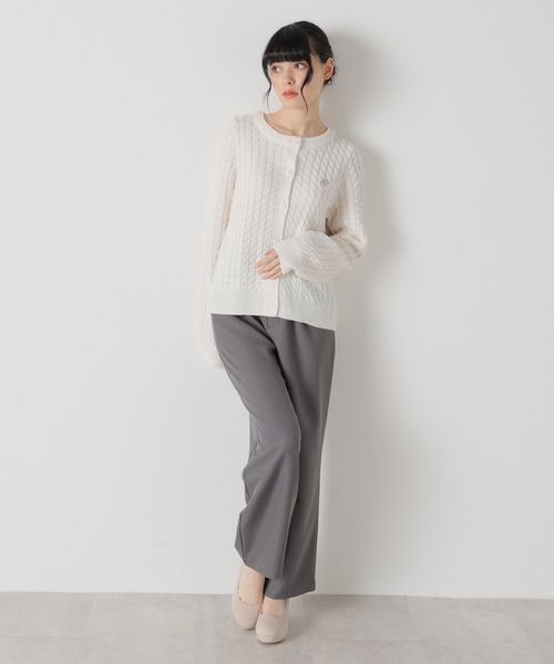 Honeys(ハニーズ)の「厚底ストラップ付パンプス(パンプス・レディース・ブラック/ピンクベージュ/ブラック系その他・24.0/23.0/22.5/23.5/24.5)」の6枚目の写真