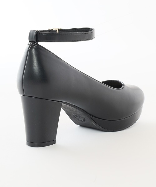 Honeys(ハニーズ)の「厚底ストラップ付パンプス(パンプス・レディース・ブラック/ピンクベージュ/ブラック系その他・24.0/23.0/22.5/23.5/24.5)」の19枚目の写真