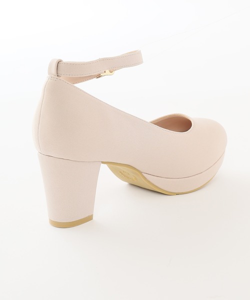 Honeys(ハニーズ)の「厚底ストラップ付パンプス(パンプス・レディース・ブラック/ピンクベージュ/ブラック系その他・24.0/23.0/22.5/23.5/24.5)」の22枚目の写真