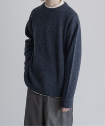 CASPER JOHN | Wool 100% sweater/ウール100%セーター(ニット/セーター)