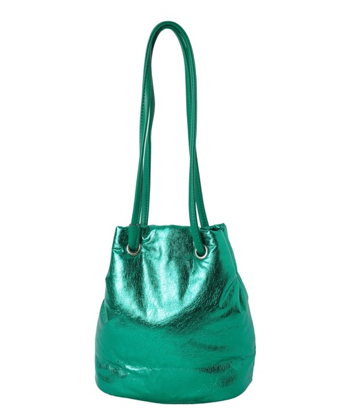セール】METALLIC DRAWSTRING BAG（ショルダーバッグ）｜MILKFED