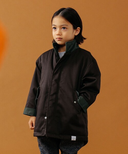 B:MING by BEAMS（ビーミングバイビームス）の「B:MING by BEAMS / ミリタリー モッズコート（100～140cm）（モッズコート・キッズ・ダークブラウン/オリーブ・110/130/100/140/120）」の6枚目の写真
