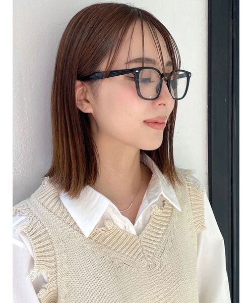 GYDA(ジェイダ)の「BLフレームサングラス(サングラス・レディース・クリア/ブラック・FREE)」の4枚目の写真
