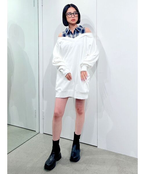 GYDA(ジェイダ)の「BLフレームサングラス(サングラス・レディース・クリア/ブラック・FREE)」の8枚目の写真