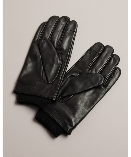 Ted Baker(テッドベーカー)の「BALLAT メンズ レザー 手袋(手袋・メンズ・ブラック/ブラウン・S/M)」の4枚目の写真