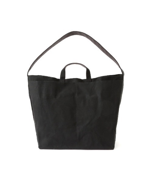 SLOW(スロウ)の「SLOW(スロウ) bullet helmet bag L(wide)(トートバッグ・メンズ・アイボリー/ブラック・L)」の3枚目の写真