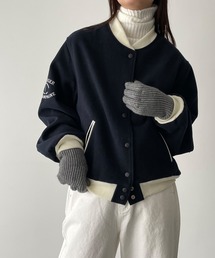 CANAL JEAN | El mar　袖刺繍スタジャン(スタジャン)
