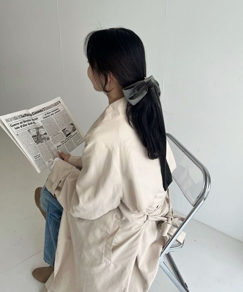 SMELLY（スメリー）の「『WEB/一部店舗限定』ベロアビッグリボンヘア