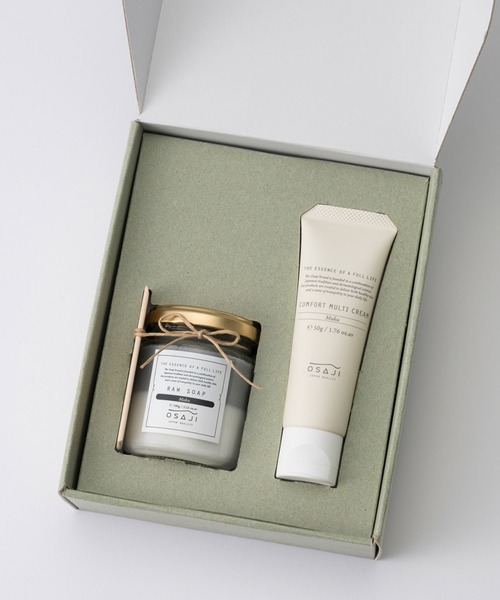 OSAJI（オサジ）の「オサジ ローソープ＆マルチクリーム ギフトセット（スキンケアキット/ギフトセット・レディース・その他・FREE）」の2枚目の写真