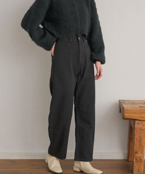 Kari & lili（カウリアンドリィリィ）の「carb pants（その他パンツ・レディース・ナチュラル/ブラック・MEDIUM/LARGE）」の5枚目の写真