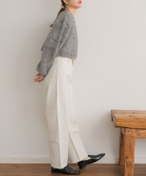 Kari & lili（カウリアンドリィリィ）の「carb pants（その他パンツ・レディース・ナチュラル/ブラック・MEDIUM/LARGE）」の17枚目の写真