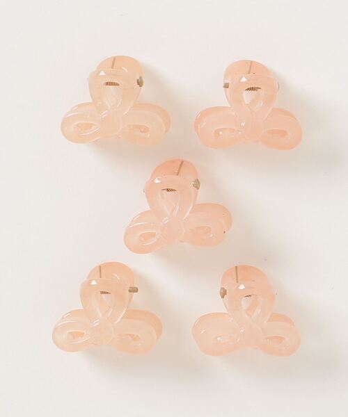 CALIFORNIA OUTFITTERS（カリフォルニア アウトフィッターズ）の「3-11E52 リボン ミニ ヘアクリップ セット（バレッタ/ヘアクリップ・レディース・クリーム/ブラウン/ピンク/ブラック/グリーン/グレー/アイボリー/ベージュ/クリア・ONESIZE）」の8枚目の写真