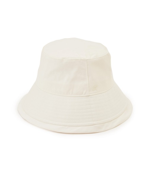 ROPE' PICNIC(ロペピクニック)の「ロゴ刺繍バケットハット/撥水加工(ハット・レディース・キナリ/ピンク系その他2/ブラック・FREE)」の17枚目の写真
