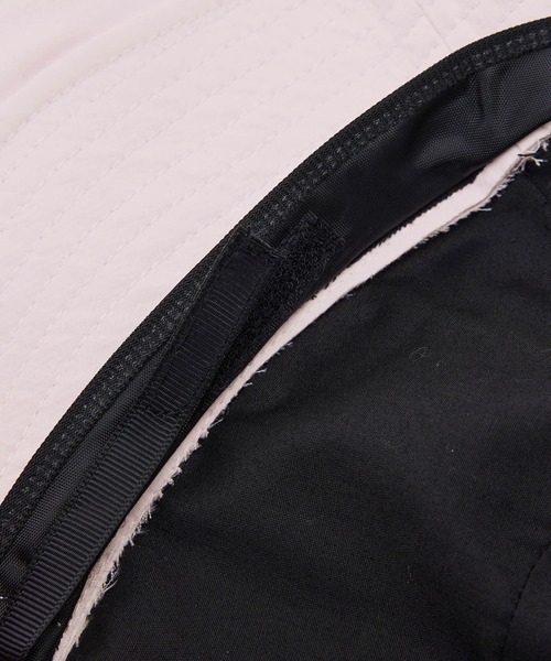 ROPE' PICNIC(ロペピクニック)の「ロゴ刺繍バケットハット/撥水加工(ハット・レディース・キナリ/ピンク系その他2/ブラック・FREE)」の8枚目の写真