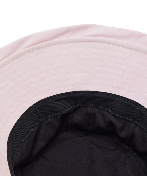 ROPE' PICNIC(ロペピクニック)の「ロゴ刺繍バケットハット/撥水加工(ハット・レディース・キナリ/ピンク系その他2/ブラック・FREE)」の7枚目の写真